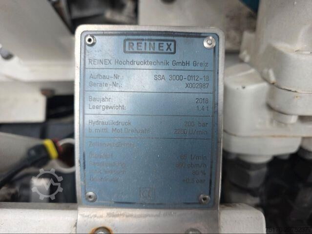 Sací vozidlo Aebi Schmidt MT 750 Reinex 3m³ AHK