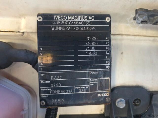 MTS standard Iveco S-Way AS440S46T/P NP LNG Erdgas Intarder