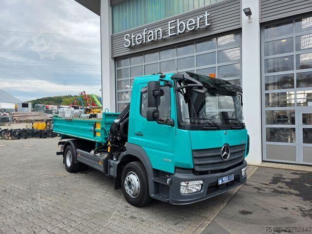 Benne Mercedes-Benz Atego 1223 KK HIAB X-HIDUO 082 Funk 2x AHK