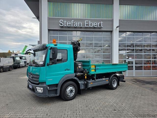 Benne Mercedes-Benz Atego 1223 KK HIAB X-HIDUO 082 Funk 2x AHK