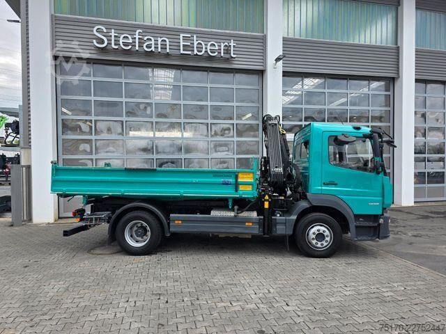 Benne Mercedes-Benz Atego 1223 KK HIAB X-HIDUO 082 Funk 2x AHK