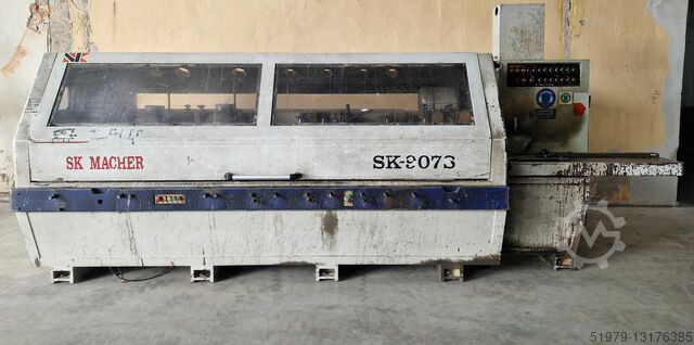 7 Spindel vierzijdige schaafmachine SK MACHINERY 907S