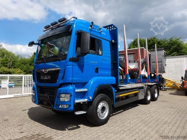 Holztransporter LKW MAN 26.510 mit KESLA 2112 Holzkran+Kabine+Greifer