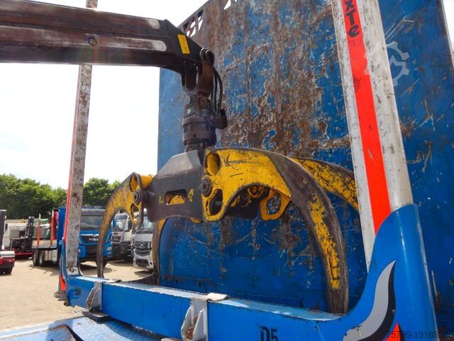 Holztransporter LKW MAN 26.510 mit KESLA 2112 Holzkran+Kabine+Greifer
