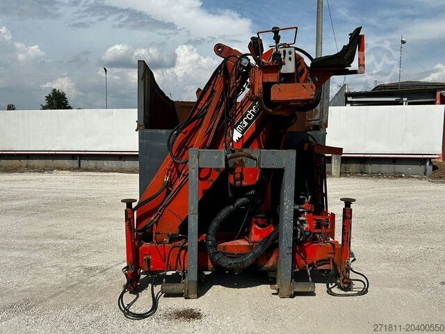 Kampós konténer CONTAINER SCARRABILE USATO A CIELO APERTO CON GRU