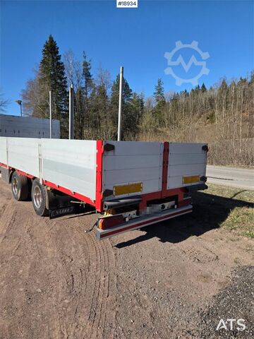 Närko 2 axle Trailer w/ Aluminum frames. Närko 2 axle Trailer w/ Aluminum frames.