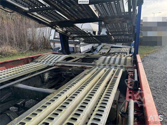 Autószállító Volvo FH12 4x2 Car freight w/ Lohr trailer