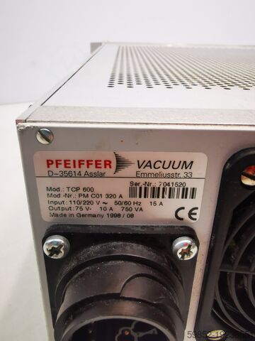Steuerung Pfeiffer TCP 600