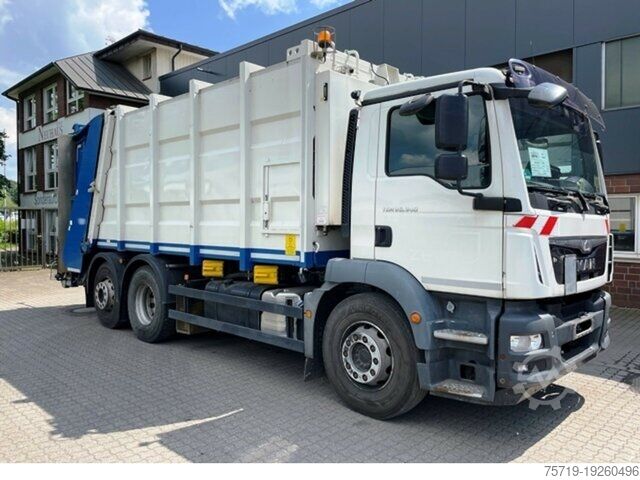 Autospecială de gunoi MAN 26.340 6x2 TGM Zöller Medium 22 / Klima