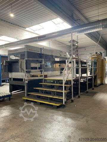 Máquina perforadora Bobst SP 102 CER