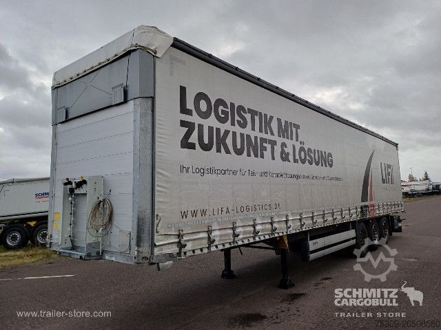 Open semitrailer with tarp Schmitz Cargobull Curtainsider Standard Getränke