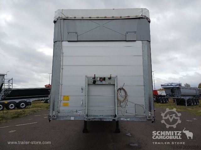Open semitrailer with tarp Schmitz Cargobull Curtainsider Standard Getränke