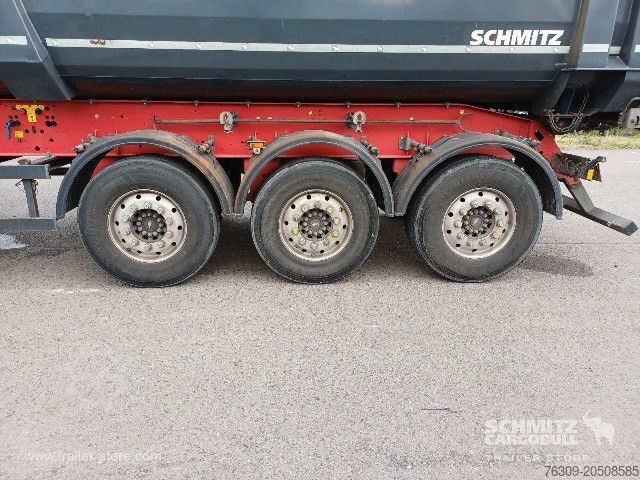 Tipper semitrailer Schmitz Cargobull Kipper Stahlrundmulde 51m³