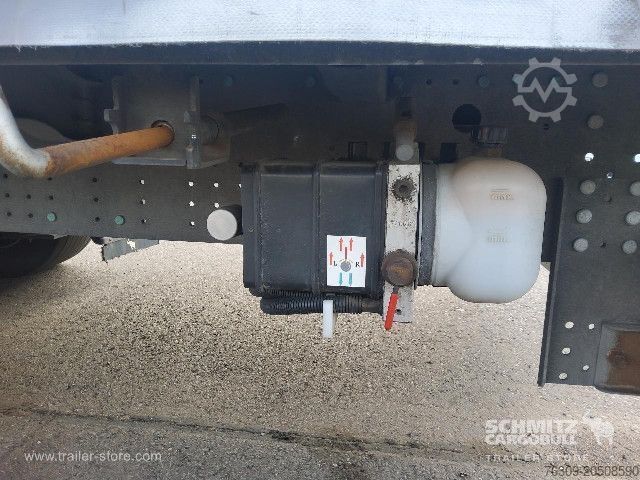 Open semitrailer with tarp Schmitz Cargobull Curtainsider Mega Getränke