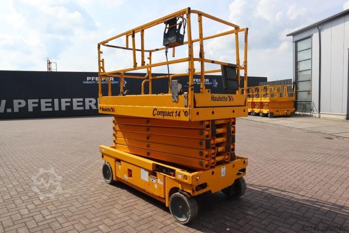 Schaarlift Haulotte Compact 14 Electric, 14m Working Height, 350kg Cap