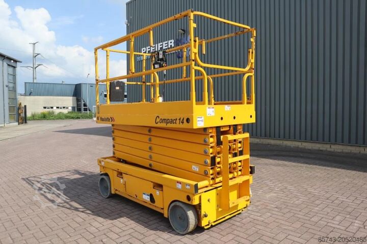 Schaarlift Haulotte Compact 14 Electric, 14m Working Height, 350kg Cap