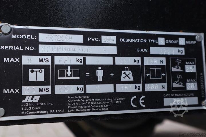 Scherenhebebühne JLG ERT2669 Unused, Electric, 10m Working Height, 680k