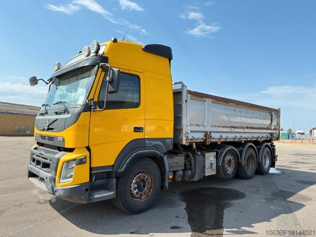 Kipper LKW VOLVO FMX500 8x4/4 Steel tipper / Kipper