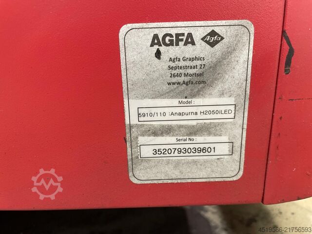 Mașină de tipar digitală Agfa Anapurna M2050i led