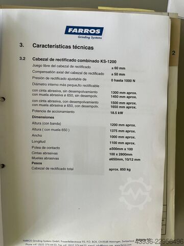 Flaangeermachine Farros BSA600 - KS1200