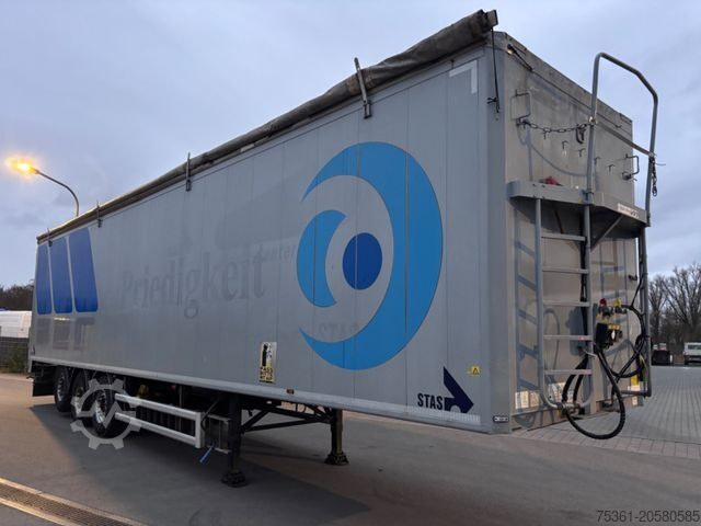 Mozgópadlós félpótkocsi STAS Schubboden S300ZX 90 m3