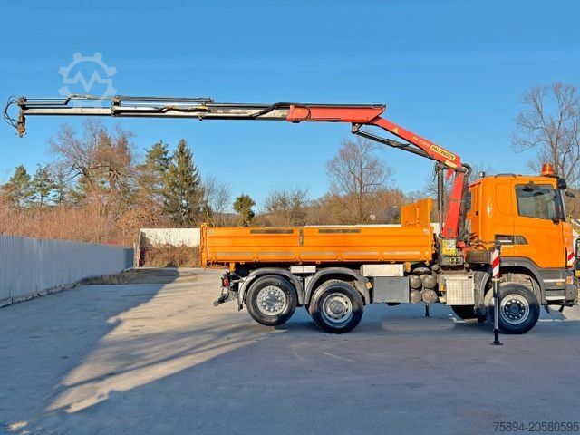 Autolaadkraan SCANIA G 360 * KIPPER 4,60m * PALFINGER PK 11002/ 6x6