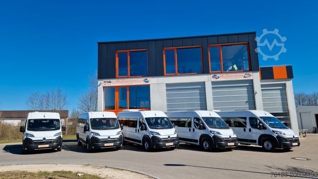 Minibus FIAT 3x Ducato 2x Opel Movano 18 SS in Stock
