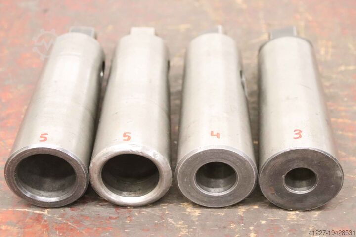Morse conische huls MK6, 4 stuks Artykuly Techniczne Adapter MK6/5 / MK6/4 / MK6/3