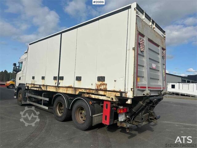 BDF System Scania R480 3 axle container truck with/ lift