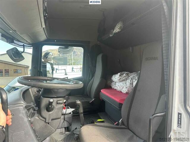 BDF System Scania R480 3 axle container truck with/ lift