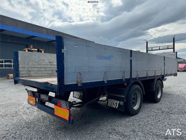 Platform aanhanger GMF flatebed trailer