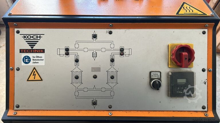 Secador de contenedores Koch CKT 70