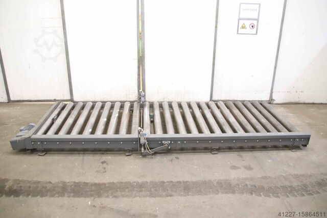 Roller conveyor driven with stopper unbekannt 3730/1480/H370 mm
