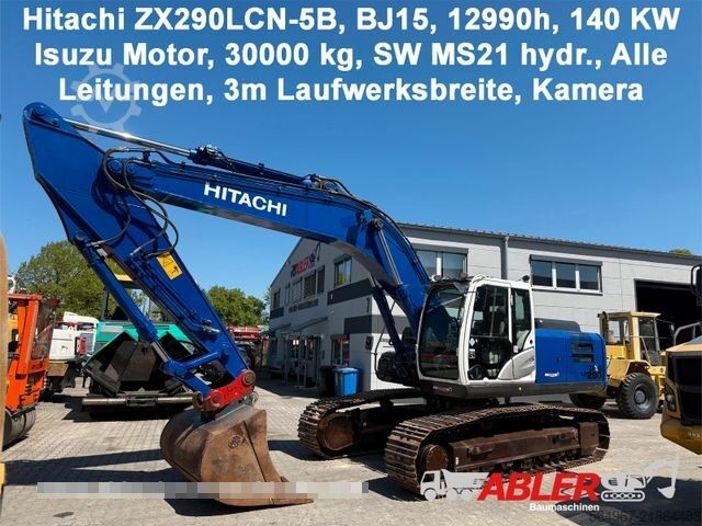Koparka gąsienicowa HITACHI ZX290LCN-5B 140 kW SW Kamera alle Leitungen