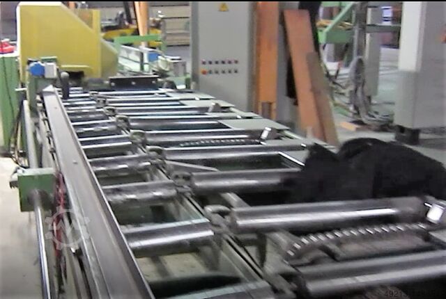 Maszyna do rąbka stojącego (Keilzinkanlage) GreCon 800 -5400 mm wood input lengths