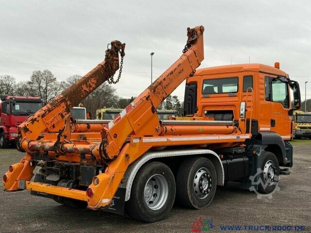Camion benne MAN TGS 26.400 MEILLER Teleabsetzer + Fernbedienung