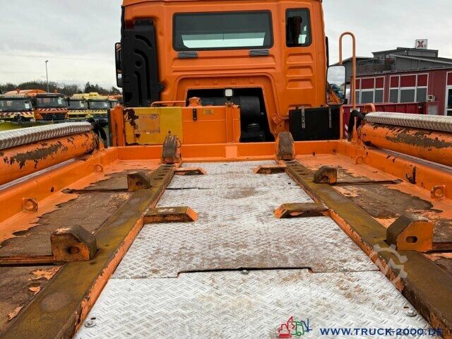 Camion benne MAN TGS 26.400 MEILLER Teleabsetzer + Fernbedienung