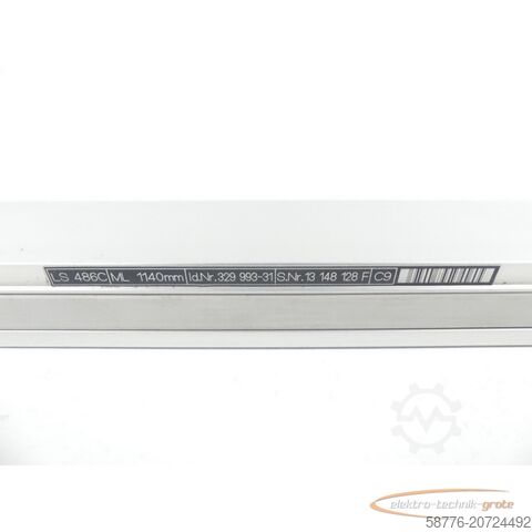 Component Heidenhain LS 486C ML: 1140 mm Id. 329 993-31 SN:13148128 + AE LS 486C Id. 310 727-51