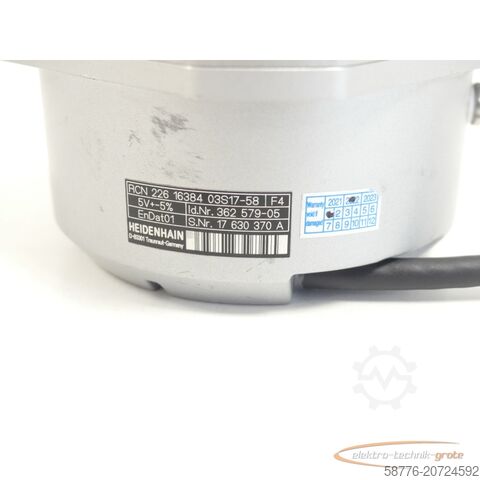 Component Heidenhain RCN 266 16384 . 362 579-05 SN:17630370A generalüberholt mit 6 Monaten Gewährleistung!