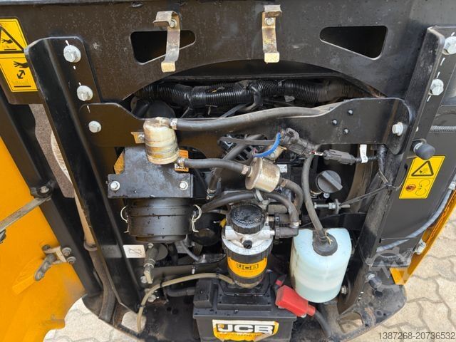 Mini-excavator JCB 16C-1 /2022 BJ/939 H/verbr. Laufwerk/3xLöffel