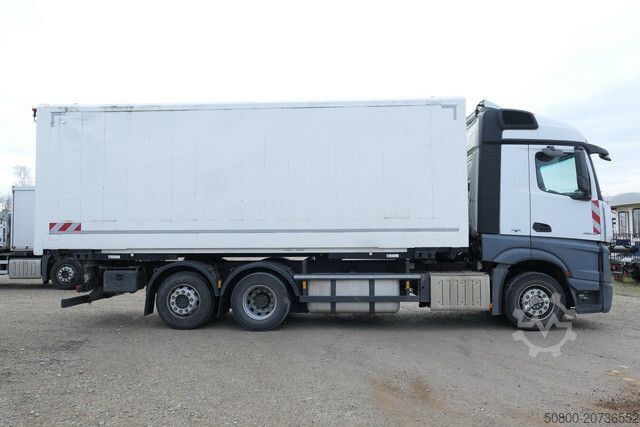 Camion porte-caisses amovibles MERCEDES-BENZ 2545 L Actros 6x2, Retader, für Bohrgeräte, AHK