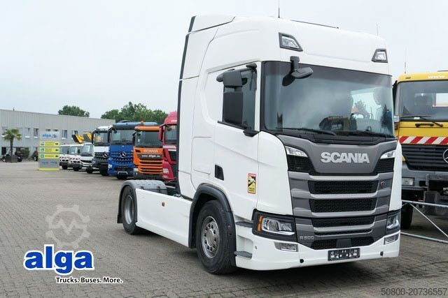 Cap tractor standard SCANIA R 500 4x2, Retarder, Standklima, Klima, Navi,TOP