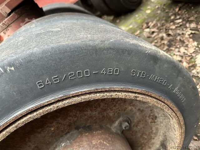 Transportwagen voor zwaar gebruik 100 ton Plan 80-8/100