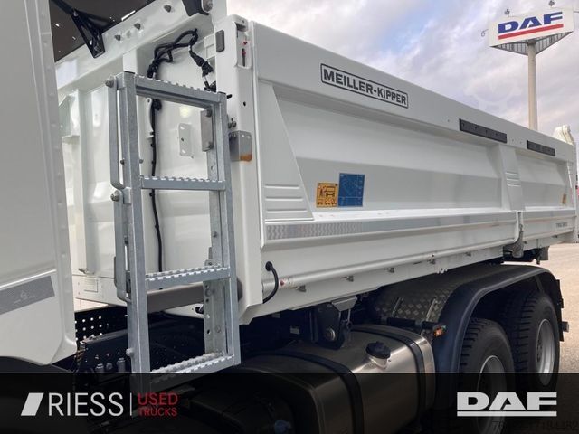 Tresidig tippbil DAF XFc 480 FAT 6x4 Intarder Bordmatik Trigenius