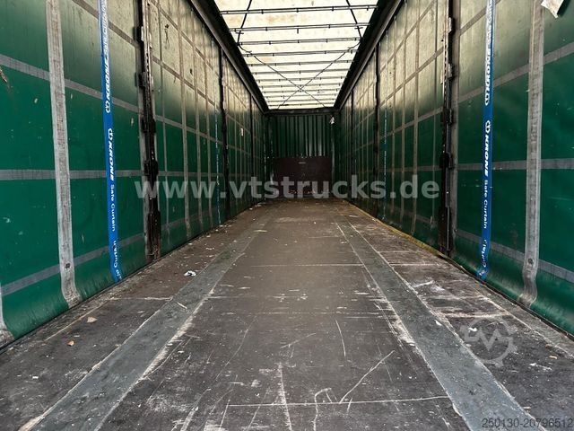 Open oplegger met zeil KRONE SD Pritsche + Plane Mega Edscha-Verdeck