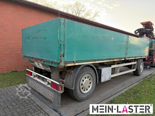 Open aanhangwagen Baustoffpritsche Wilkens A 18 * 7,2 m