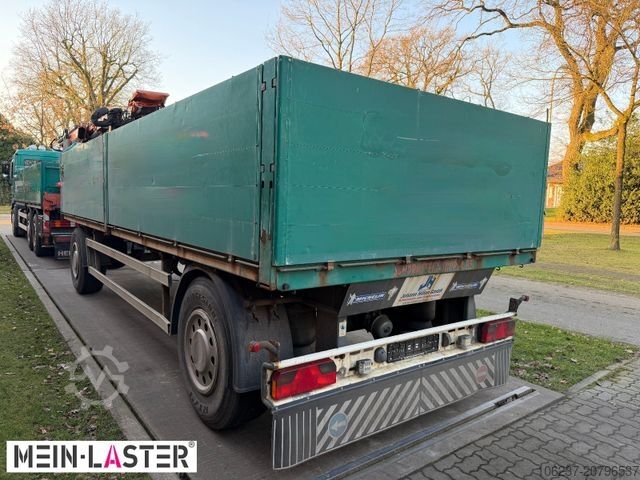 Open aanhangwagen  Baustoffpritsche Wilkens A 18 *  7,2 m
