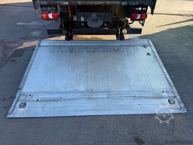 Flatbed truck with tarp MERCEDES-BENZ ATEGO 1224 L Pritsche 7,20 m LBW 1,5 T*Diff.-Sp.