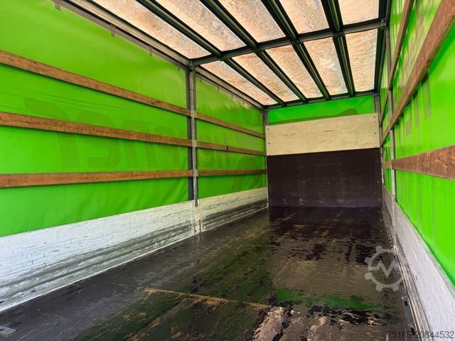 Flatbed truck with tarp MERCEDES-BENZ ATEGO 1224 L Pritsche 7,20 m LBW 1,5 T*Diff.-Sp.