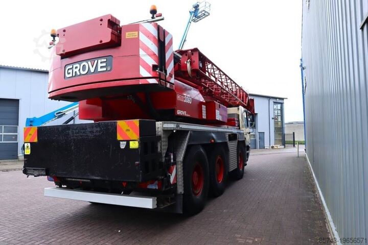 Alle terrein kraan Grove GMK3060 Diesel, 6x6x6 Drive, 60t Capacity, 43m Mai
